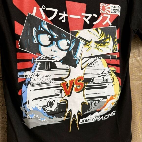 OG Legend Black Anime JDM Japanese GTR S2000 Honda T Shirt Med NEW - Picture 3 of 4